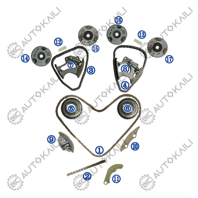 ชุดโซ่เวลาสําหรับ AUDI Q7 45/55 TFSI CREC 30TFSI 16-19 AUDI A6 Quattro CTDB 3.0TFSI 17-18 AUDI A7 Quattro CREC 3.0TFSI 16- AUDI A8L Quattro CREG CTDA 3.0TFSI 15- AUDI S5 CTDA 3.0TFSI 16-