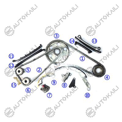 ชุดเชือกเวลาสําหรับ NISSAN YD25DDTI CABSTAR/NAVARA/PICKUP /PRESAGE/SEWENA DOHC 16V 2.5L 2002.3-2008.9 จับ (D22) 2.5 Di 2488CC YD25DDTI 2002.3 พลังการรับ ((BHP) 138 (KW) 98