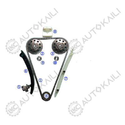 ชุดโซ่เวลาสําหรับ OPEL / VAUXHALL AGILA Z 10 XE 973CC ((00.9-05.8) Z 10 XEP 998CC ((00.2-06.11) Z 12 XE 1199CC (00.9-) Z 12 XEP 1229CC ((04.7-06.11) ASTRA G / Mk IV X 12 XE 1199CC (98.9-00.9) Z 12 XE ((009