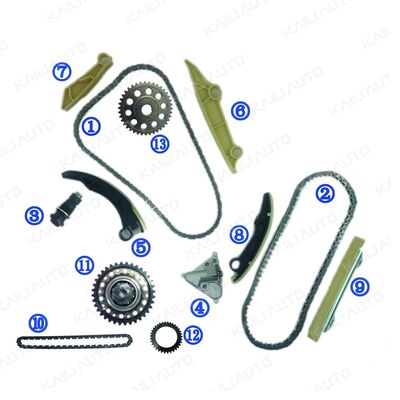 ชุดโซ่ไทม์มิ่งพลาสติก PA66 / PA46 สำหรับ AJ300P เครื่องยนต์เบนซิน