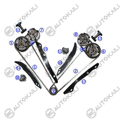 ชุดโซ่ไทม์มิ่งสำหรับ FORD 302CU. ใน. V8 GAS DOHC เบนซินโคโยตี้ 5.0L 11-13