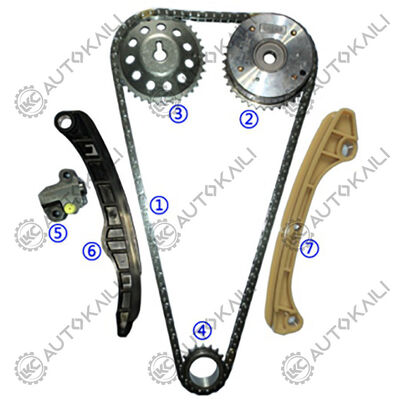 ชุดโซ่ราวลิ้นสำหรับ MITSUBISHI COLT CZC 230 Z36A CY2A เบนซิน 4A91 1.5L 10-