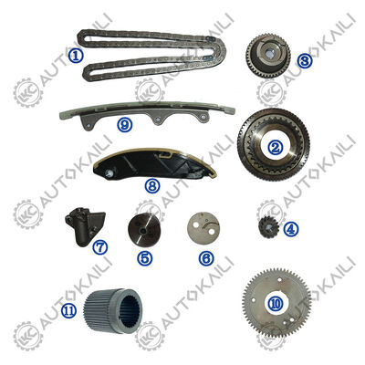 พลาสติก PA66 / PA46 ชุดโซ่เวลา สําหรับ MITSUBISHI L200 ไดเซล 4N15 2.4L 14-