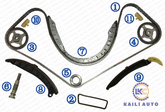 ชุดโซ่ไทม์มิ่งสำหรับ PORSCHE Panamera Hatchback Cayenne 955 94810516910 2*266L 94810518011