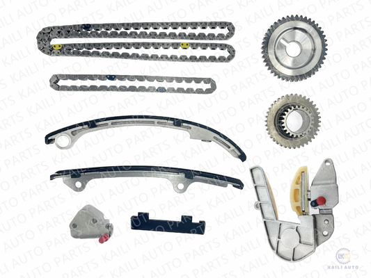 13028-JA00A ชุดโซ่จับเวลาสำหรับ NISSAN Altima Sentra X-TRAIL รหัสเครื่องยนต์ QR25DE 164L 2.5L 15041-8J015