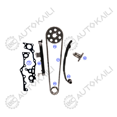 ชุดโซ่เวลาสําหรับ TOYOTA 2RZ/2RZ-FE 2.4L HIACE SOHC 8V 99-05 13506-75010 102L
