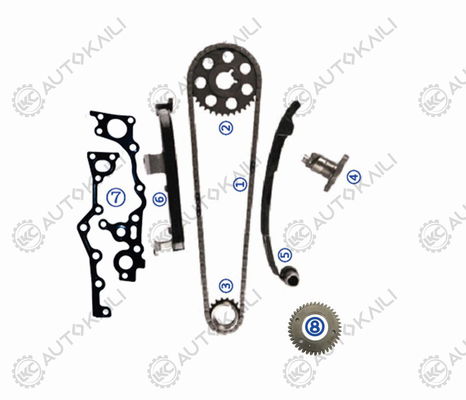 ชุดโซ่เวลาสําหรับ TOYOTA 2RZ/2RZ-FE 2.4L HIACE SOHC 8V 99-05 13506-75010 102L