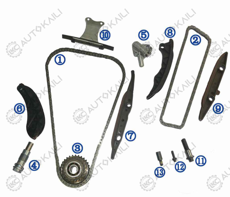 ชุดโซ่เวลาสําหรับ BMW 320i 220i 225i 330i 340i 2.0T 2.5T 3.0T B48 B58 14-16 11318648729 118L