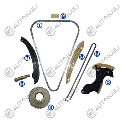 ชุดเชือกเวลาสําหรับ MERCEDES-BENZ M271 C-Class W203 M271.940 1.8L 02-07 E-Class W211 M271.941/956 1.8L 02-08 A0009932176 142L