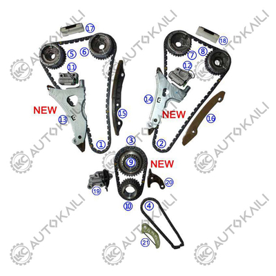 ชุดโซ่เวลา สําหรับ MERCEDES-BENZ C-Class W205/A205 M276 3.0T 10-12 A2760500817 8*120L