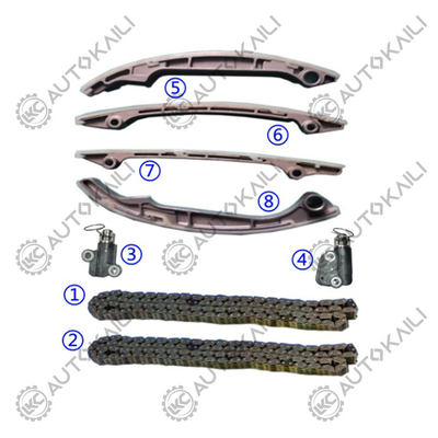 ชุดเชือกเวลาสําหรับ NISSAN Titan VK56DE V8 5.6L 5552cc 04-10 Armada VK56DE V8 5.6L 5552cc 05-10 Pathfinder VK56DE V8 5.6L 5552cc 08-10