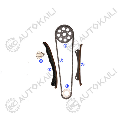 ชุดโซ่เวลาสําหรับ OPEL/VAUXHALL AGILA Z 13 DT / Z 13 DTJ 1248CC 03.8- ASTRA H / Mk V Z 13 DTH 1248CC 04.1-09.5 ASTRAVAN Mk V (H) 1.3 CDTi Z 13 DTH 05.8- COMBO Mk II (C) (F25) 1.3 CDTI 16V Z 13