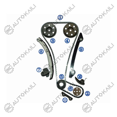 พลาสติก PA66 / PA46 ชุดโซ่เวลาสําหรับ ESCAPE 2.3L 4CYL.Z 4WD 2005-2006