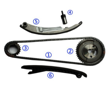 FIAT PALIO SIENA IDEA STRADA ชุดโซ่ไทม์มิ่ง 04777699AA 112L ต้านทานการสึกหรอ