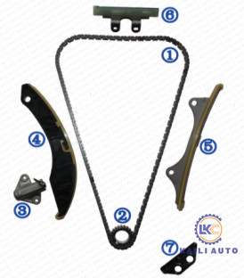 ชุดโซ่ไทม์มิ่งสำหรับ HYUNDAI/KIA i10 i10 Grand i20 i20 ELITE KIA RIO SALOON PICANTO เครื่องยนต์ G4LA 1.2L 24321-03010 9*160L