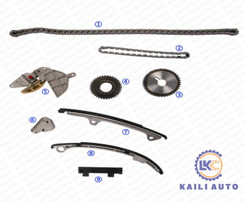 QR20 2.0L NISSAN ALTIMA ชุดโซ่ไทม์มิ่ง PRIMERA P12 X-TRAIL T30 13028-6N201 9*164L 13070-6N215