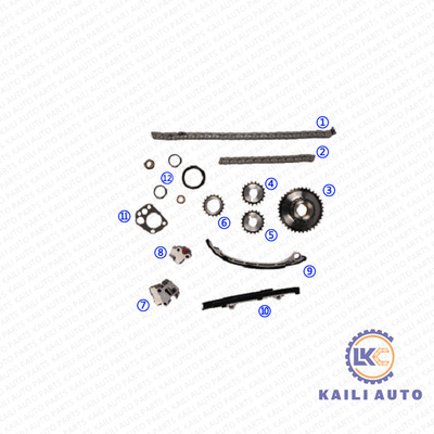 KA24DE 2.4L ชุดโซ่ไทม์มิ่งสำหรับ NISSAN Altima Frontier 13028-9E000 92L 13028-9E010 48L