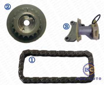 ชุดโซ่ไทม์มิ่งสำหรับ AUDI VW TT A4 A3 2.0L 1984CC 06D109229A 42L 06F109217A