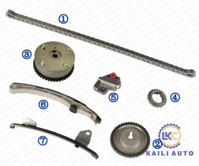 1300CC 1600CC MAZDA 2 MAZDA 3 เปลี่ยนโซ่ไทม์มิ่ง ZJ01-12-201 9*158L ZJ01-12-500A